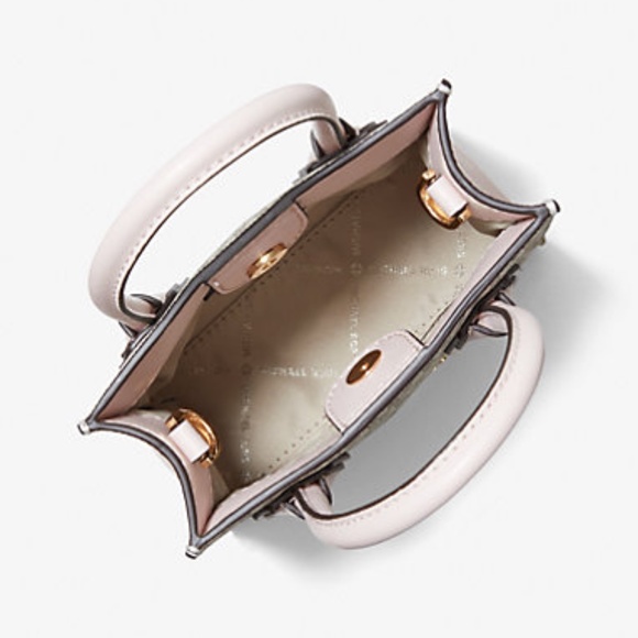 MICHAEL KORS Mercer Extra-Small Logo and Leather Crossbody Bag - NWT $348 Retail - Picture 2 of 3